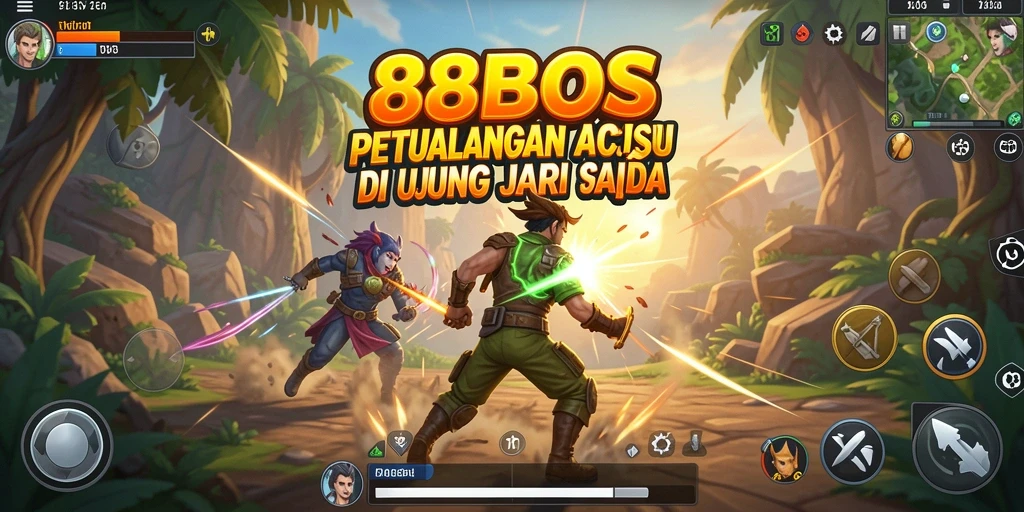 Tangkap aksi mendebarkan dalam permainan 88BOS yang seru.
