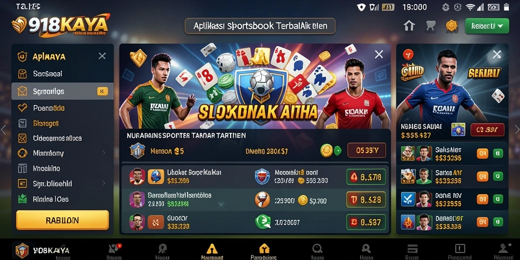 Tampilan gameplay 918KAYA yang dinamis dan menarik perhatian.
