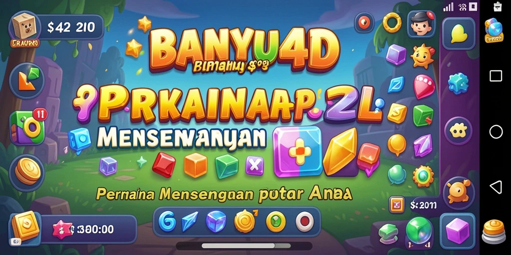 Tampilan gameplay BANYU4D dengan teka-teki menarik.