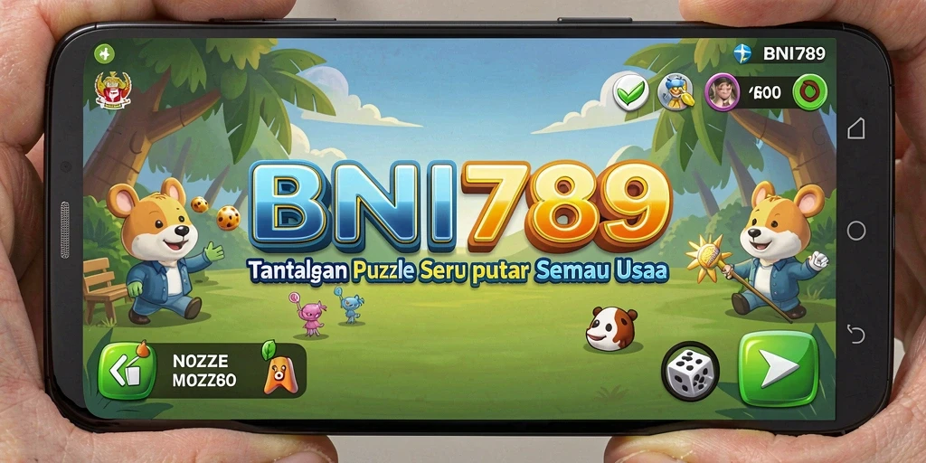 Screenshot BNI789 menampilkan gameplay menarik dengan berbagai Puzzle yang menantang.