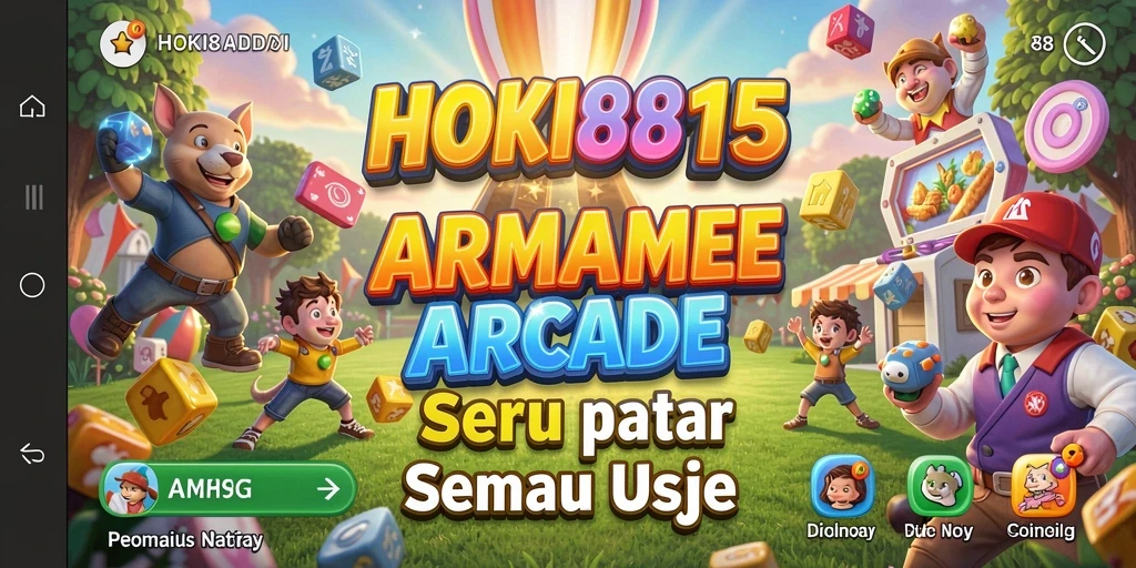 Tampilan gameplay HOKI8815 yang penuh aksi dan menantang.