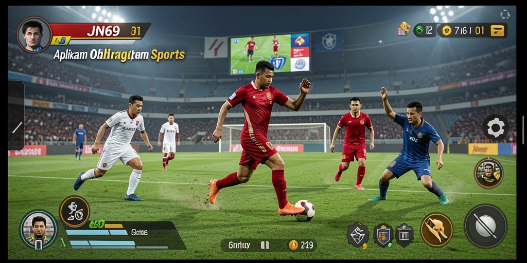 Tampilan gameplay JIN69 yang penuh aksi dengan grafis menakjubkan.