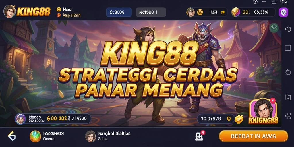 Tampilan gameplay menegangkan dan strategis di KING88.
