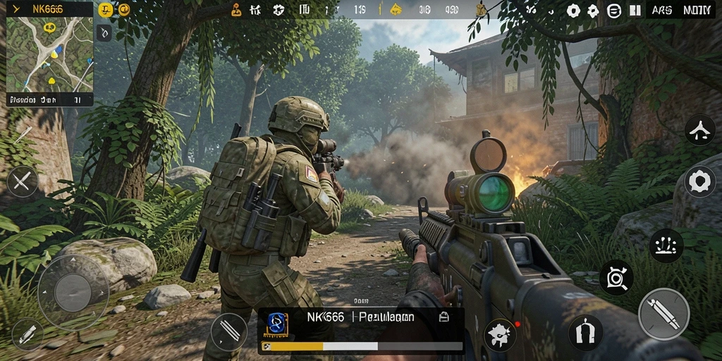Tampilan luar biasa dari gameplay NK666 yang seru dan mengasyikkan.