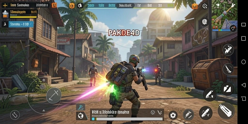 Tampilan menarik dari gameplay PAKDE4D dalam simulasi yang menakjubkan.