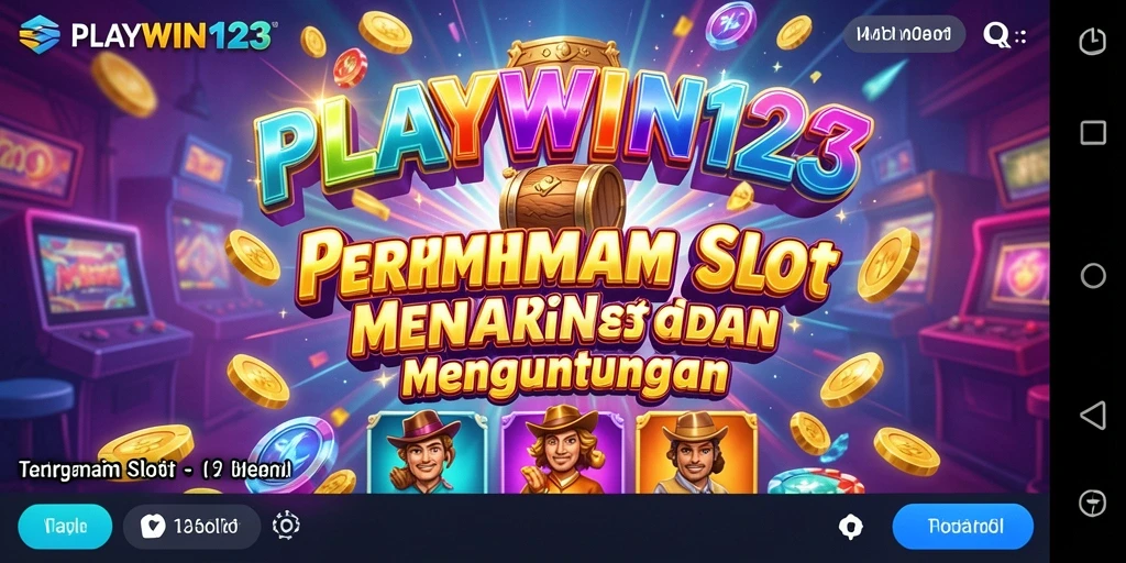 Screenshot gameplay <strong>PLAYWIN123</strong> dengan visual slot yang menarik dan fitur bonus.