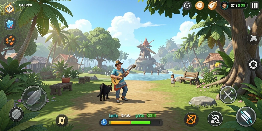 Tampilan gameplay S13 yang seru dan penuh warna.