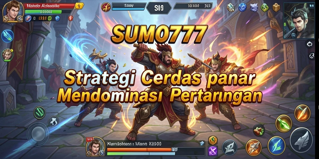 Tampilan gameplay seru dan menegangkan di SUMO777.