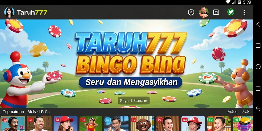 Tampilan gameplay TARUH777 yang menarik dan interaktif.