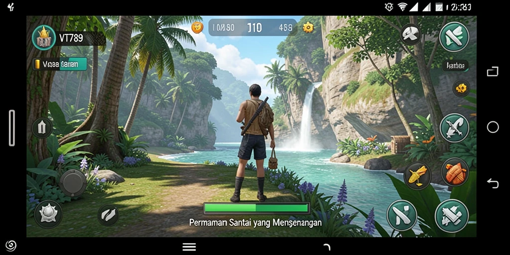 Tampilan gameplay VT789 yang cerah dan menyeronokkan.