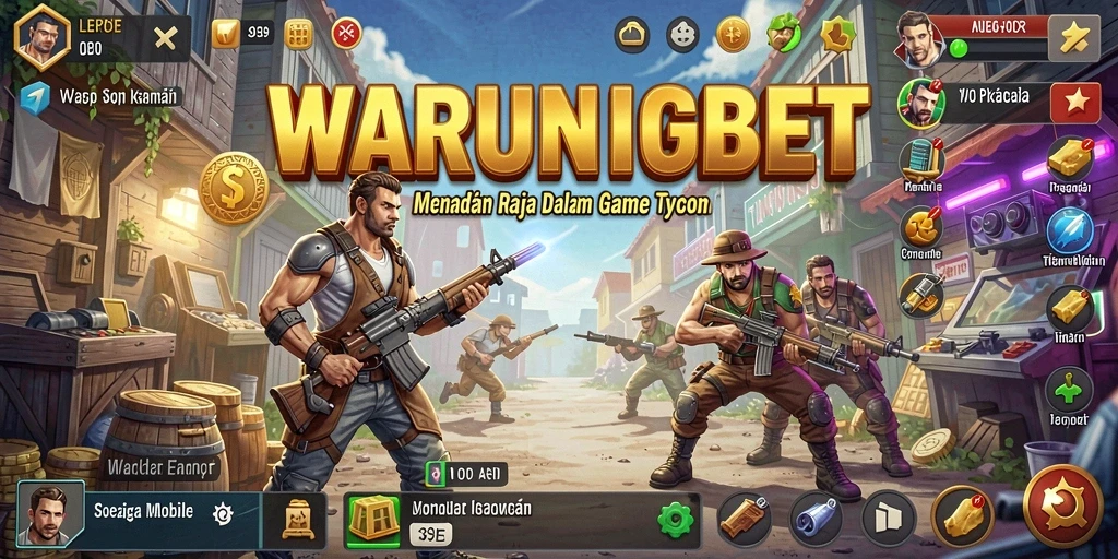 Tampilan gameplay Tycoon yang menarik dan interaktif dari WARUNGBET.
